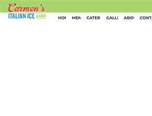 Tablet Screenshot of carmensrockville.com